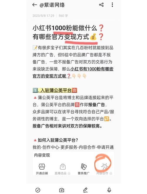 小红书收益并非只看粉丝量，1000粉起就能变现？快来了解