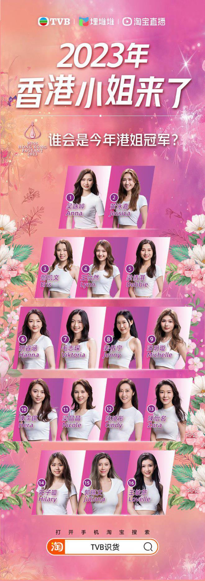 淘宝直播独家呈现2023香港小姐决赛：8月27日总决赛夜，直击后台八卦